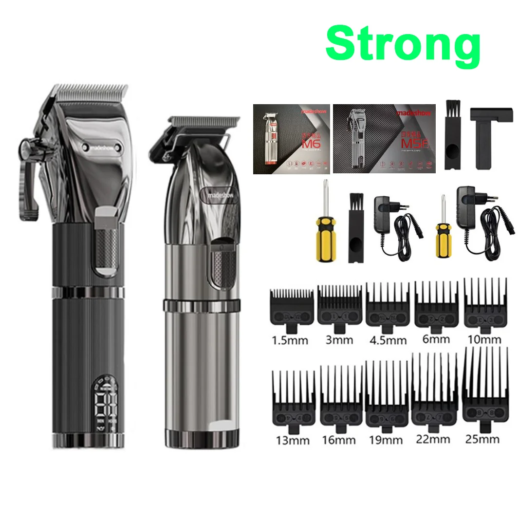 

High power Professional Hair Clippers M5 M6 Powerful Electric Haircuting Machine Trimmer Styling Tools Grooming Clipper Barber