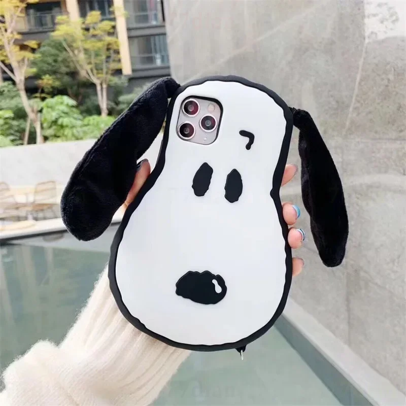 Snoopy Plush iPhone 13 Pro casetify 正規品 Snoopy Anime Funny Phone Case for IPhone 14 13 Pro Max 12 11