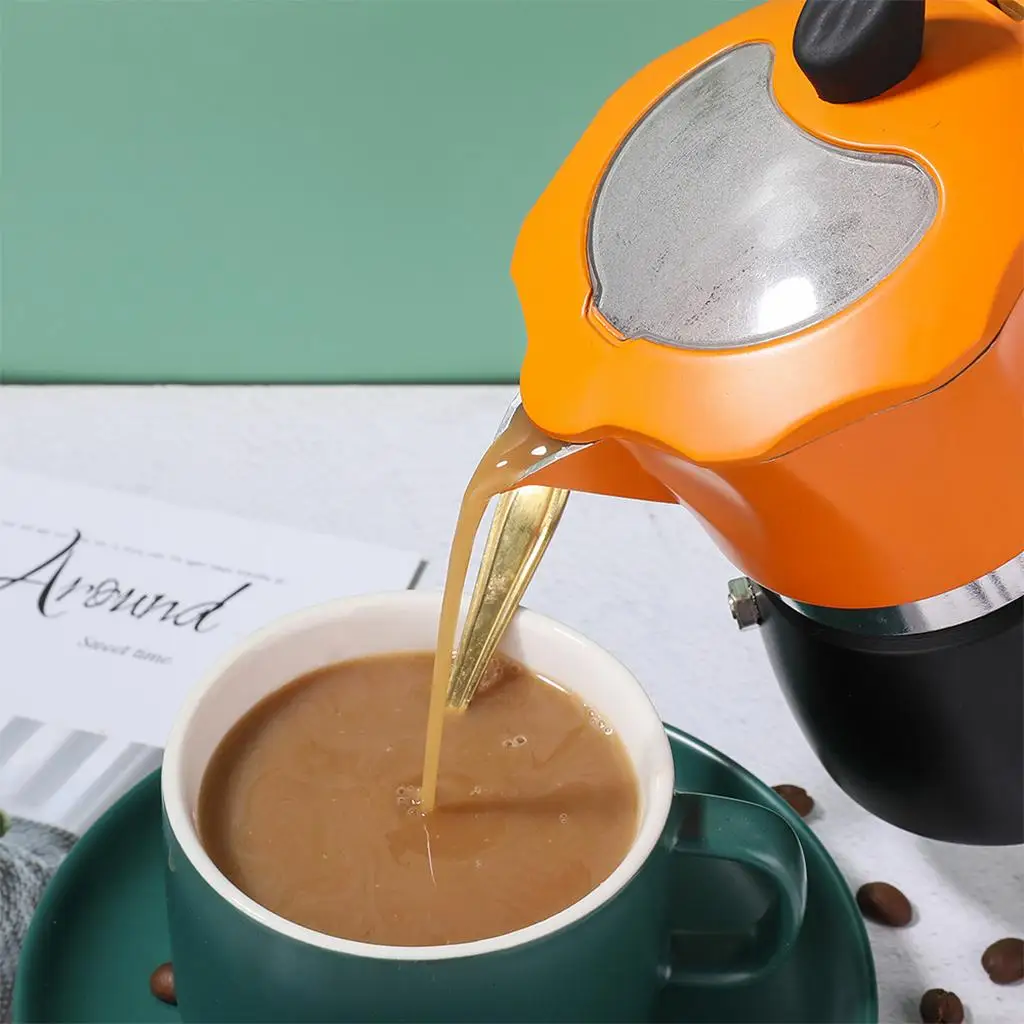 Professional Stovetop Moka Coffee Maker Make Delicious Coffee Coffee Kettle Moka Pot