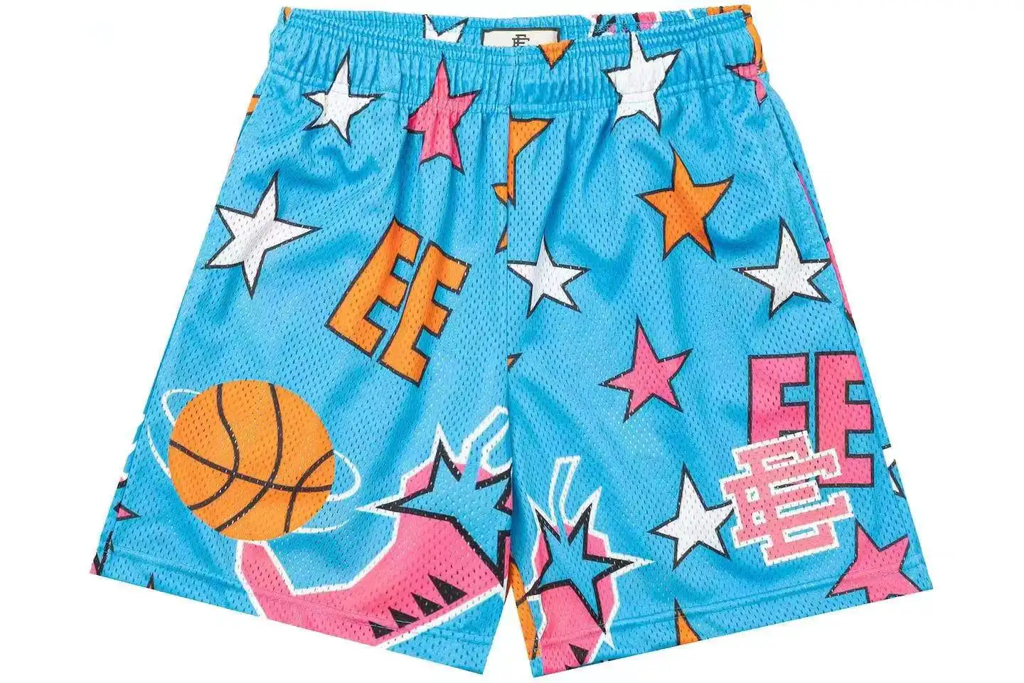 Eric Emanuel EE Basic Short NEW YORK CITY SKYLINE 2023 new men's fitness exercise shorts breathable mesh casualjogging shorts 2
