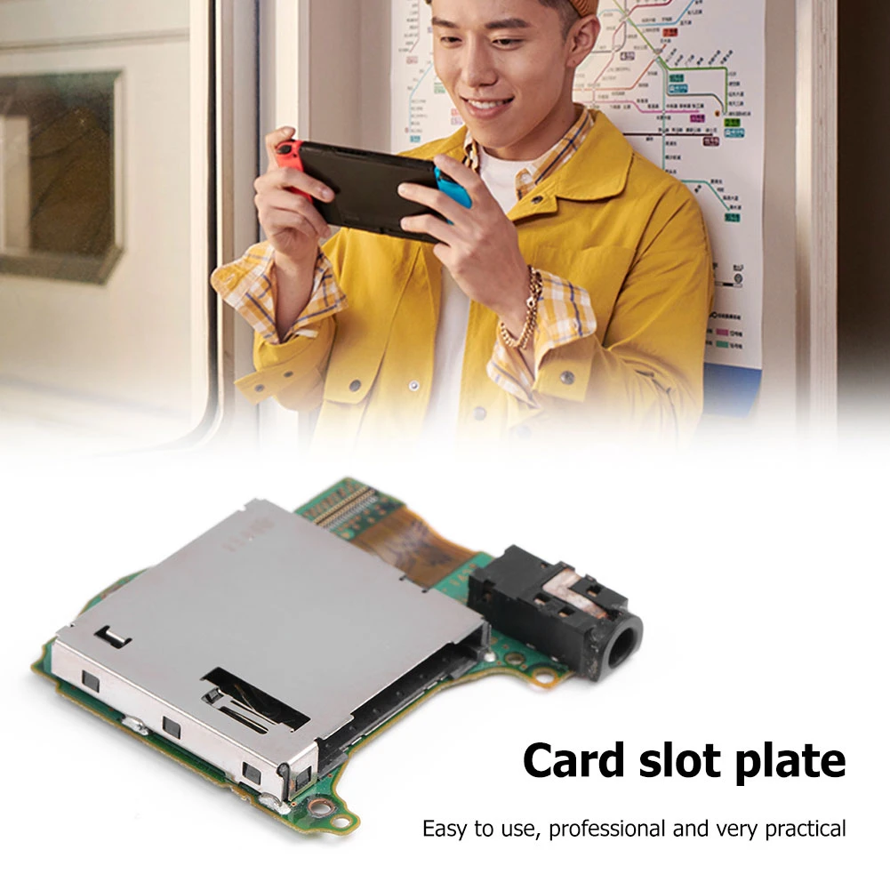 Slot Card Reader Socket Headphone Jack Board Replacement Repair Part for Nintendo  Switch Game Host Card Slot Board Earphone Port| | - AliExpress