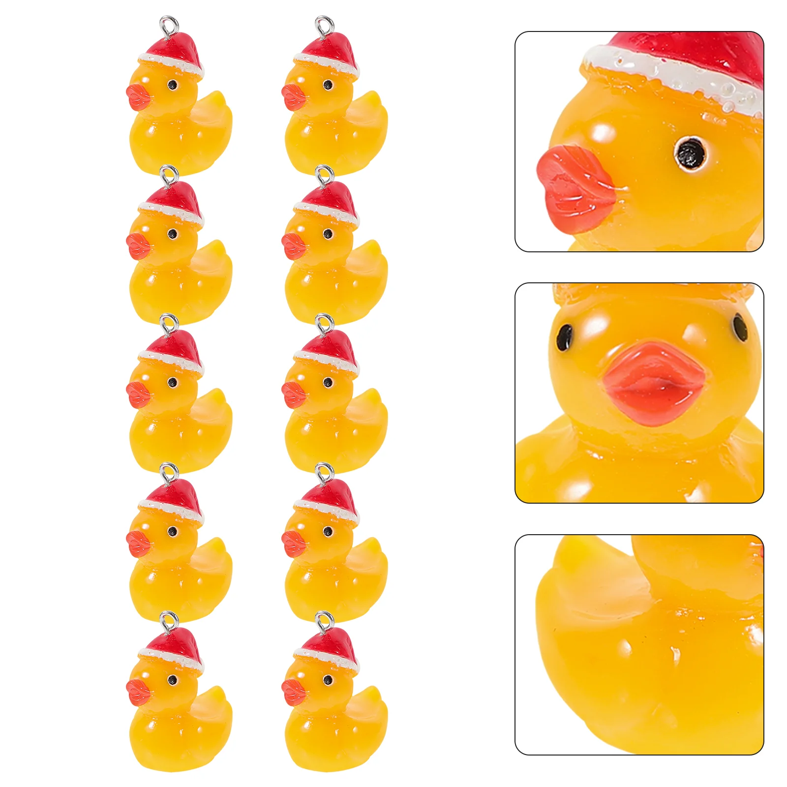 

20 Pcs Christmas DIY Pendant Charms for Jewelry Making Key Holder Earring Small Fish Ornaments