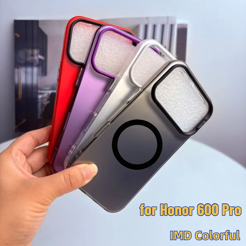 Fashion IMD Colorful Frosted Magnetic Shockproof Phone Case