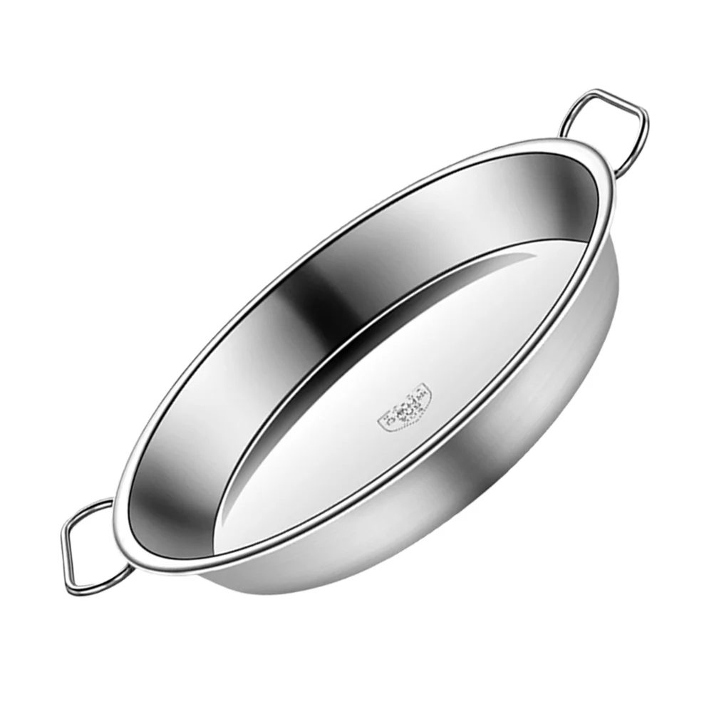 

Steamer Pot Plate Tray Steaming Metal Pan Cake Steamer Baking Dish Serving Bakeware Round Rack Stainless Steel Plates