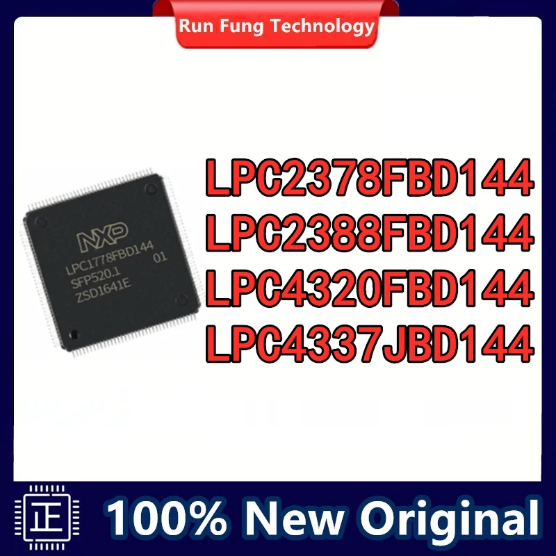 

1 шт., чип LPC2378FBD144 LPC2388FBD144 LPC4320FBD144 LPC4337JBD144 LQFP = 144, новая оригинальная железная микросхема 100%