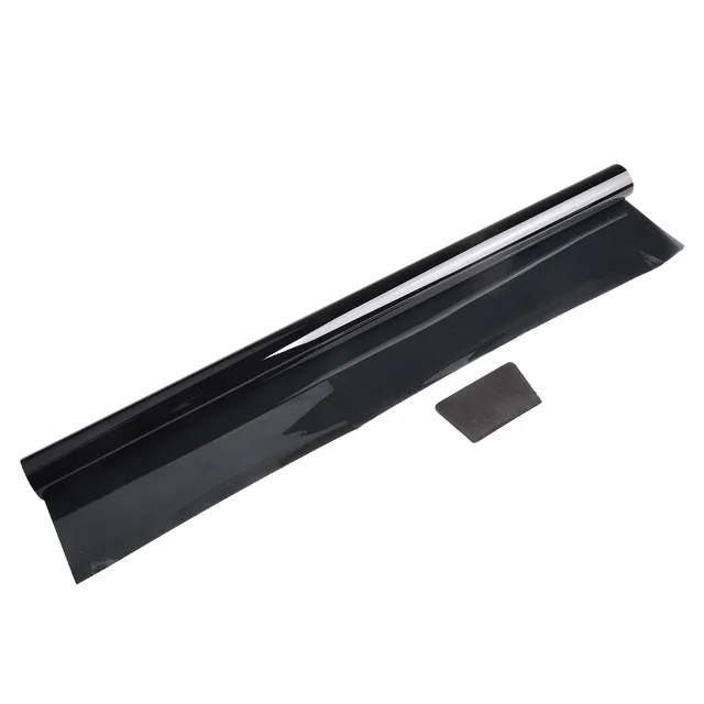 1 Roll 50cmx3m 15% VLT Window Tint Film Glass Sticker Sun Shade Film For Most Cars UV Protector Foils Sticker Film Foils Sticker 4