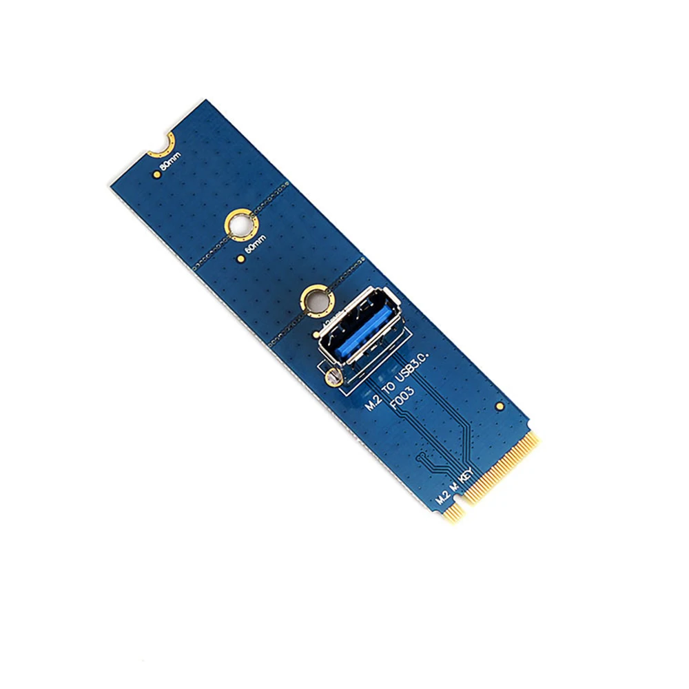 NGFF 5Gbps M.2 to USB 3.0 Transfer Card M2 to USB3.0 Adapter Converter for PCI Express PCI-E 1X 16X Riser Extender