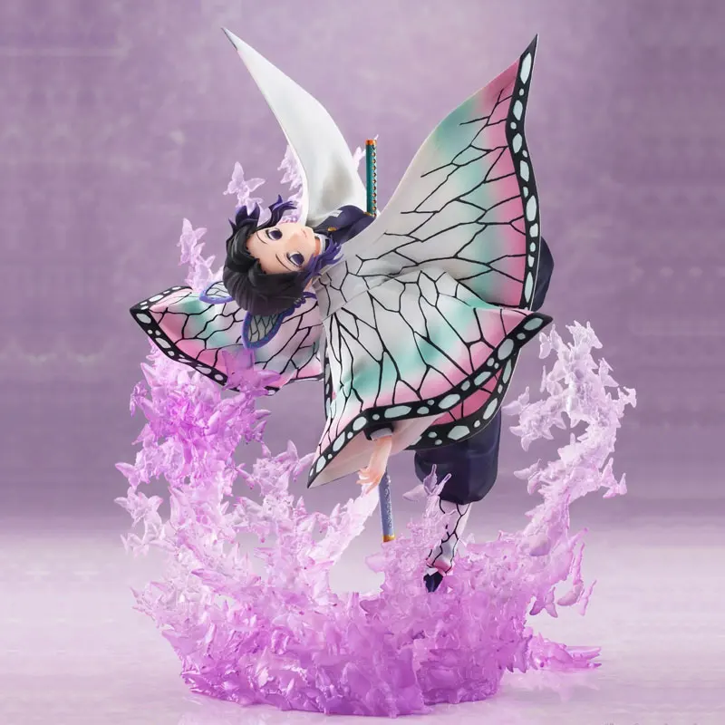 Demon Slayer Anime Figürü Shinobu Kocho 1/8 Ölçekli Böcek Hashira Modeli Aniplex Serisi Aksiyon Figürü Zarif Resmi Koleksiyonluk