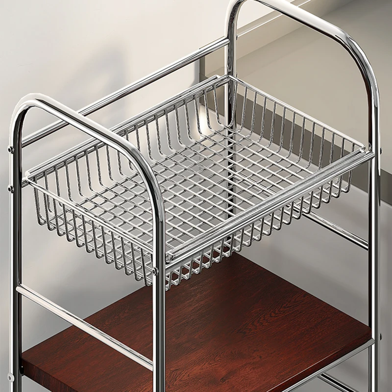 Home Kitchen Storage Grocery Cart Organizer Service Beauty Salon Trolley Auxiliary Spa Trolly Islands Bathroom Island Furniture