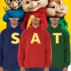 Alvin and The Chipmunks: The Squeakquel's Pullover Woman Manfashion Drop Shoulder Hoodie Is Available for Best Friend Sweatshirt 1