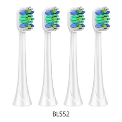 4 Pack Soft Bristle Electric Toothbrush Replacement Heads (BL552)