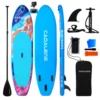 CADALENE Inflatable Stand Up Paddle Board, 10' 6" SUP PaddleBoard for Adults & Youth, with Camera Mount & Premium Accessories