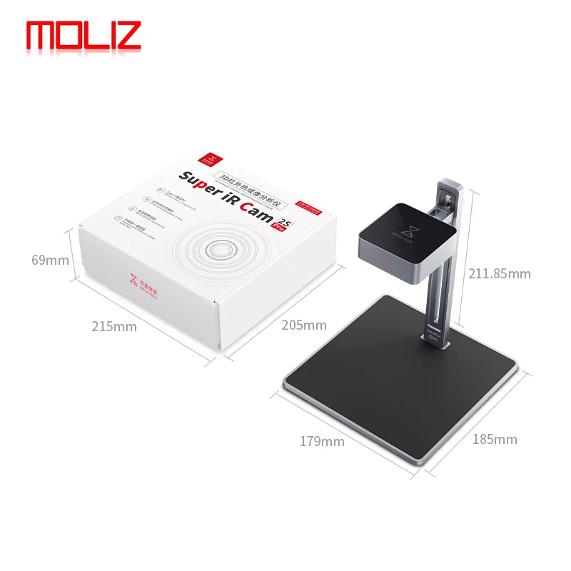 QIANLI – Super caméra de détection de court-Circuit iR 2S 3D, dispositif  infrarouge thermique pour carte mère PCB, Instrument de diagnostic rapide