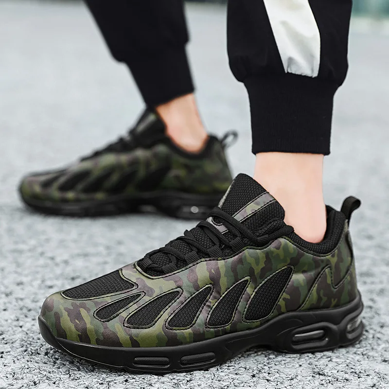 

Mesh Sneakers Men 2022 New Breathable Air Cushion Running Shoes for Men Large Size 39-46 Men's Shoes Zapatillas De Hombre