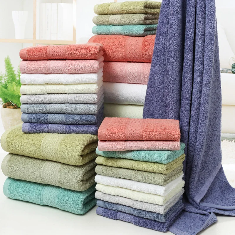 70x140CM New Thick Cotton Super Absorbent Large Bath Towel Soft Thick Bath Towel Comfortable Towel Bathroom Travel Towel 3