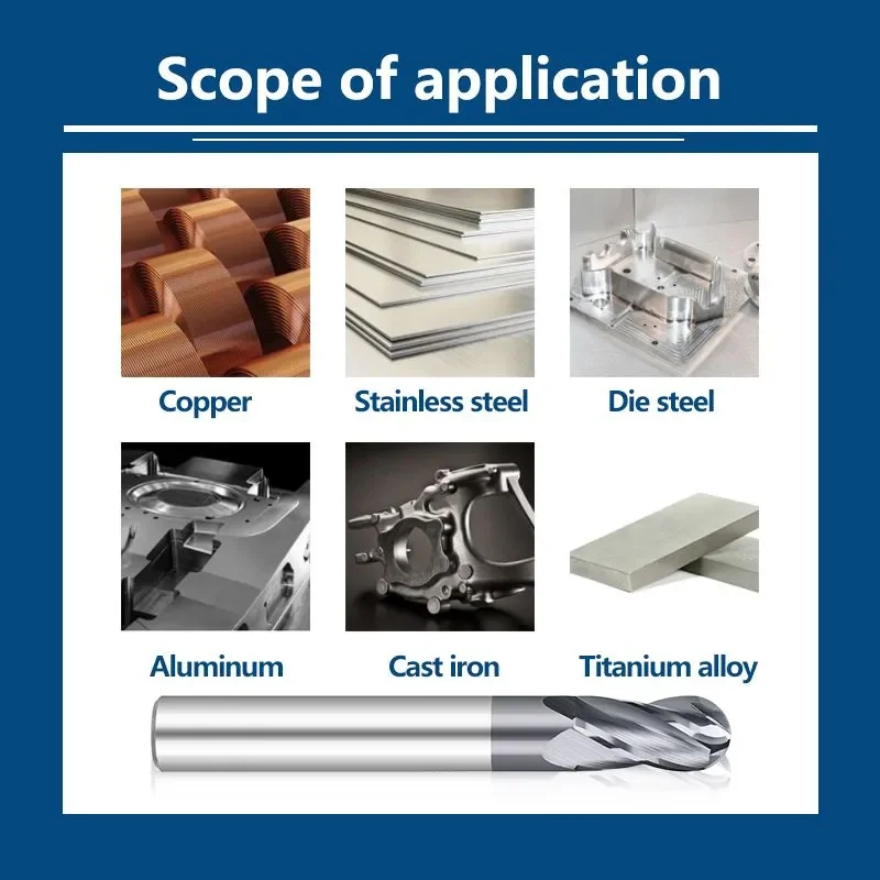 Рисунок 5 - XCAN Фреза спиральная сферическая четырехзаходная