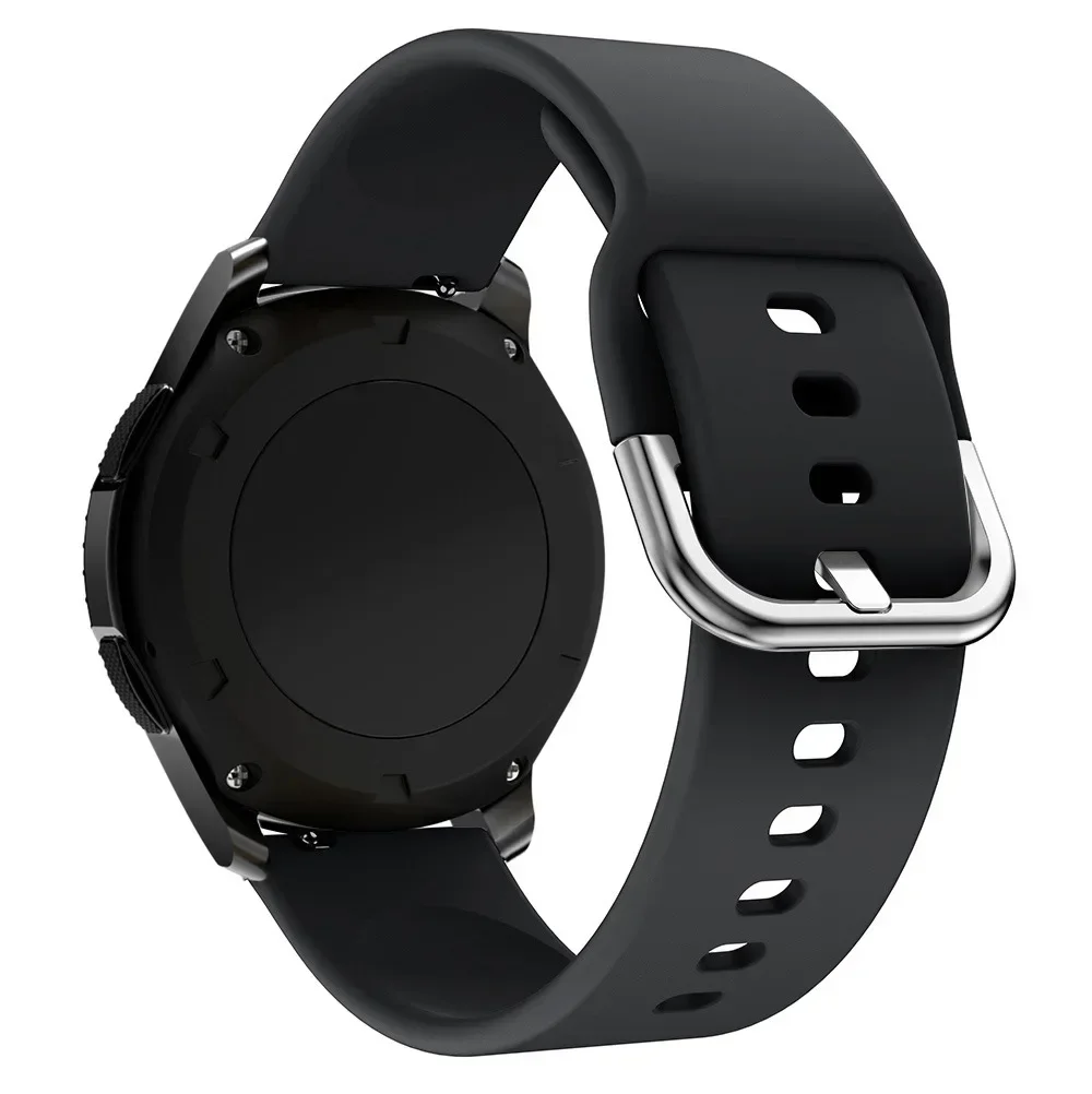 Silicone Smartwatch Strap – Versatile 20mm/22mm Band