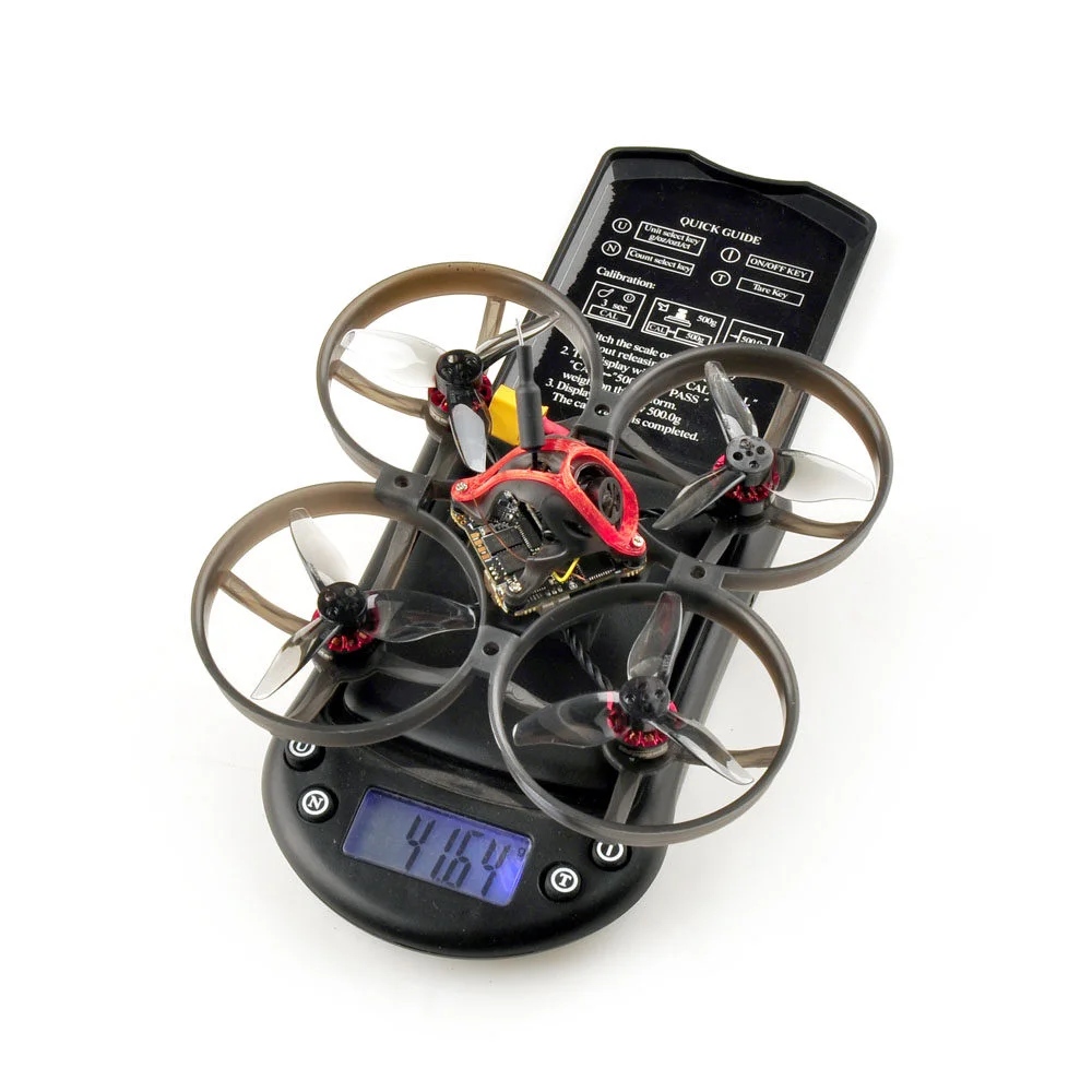 해피모델 모불라8 UART ELRS V3 - 85mm 2S 쿼드콥터 마이크로 FPV 후프 드론 (X14 ELRS AIO EX1103 KV11000 포함)