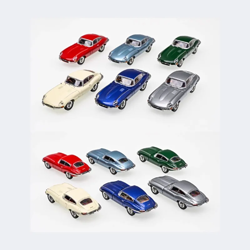 【新品】1/64 GFCC 1961 Jaguar E-Type Coupe GFCC 1:64 Scale 1961 Jaguar E-Type Open-cover Version Alloy