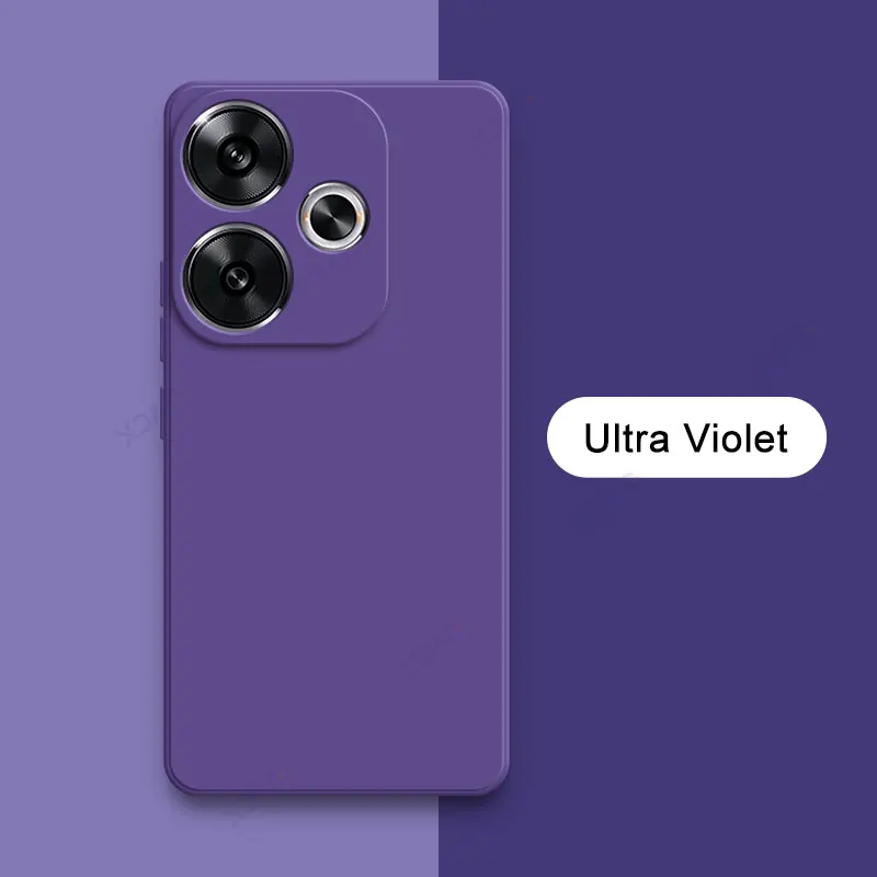 Premium Liquid Silicone Shockproof Phone Case - Full Protective Soft Back Cover for Xiaomi POCO F6 Pro 5G