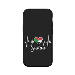 Sudan Flag Map Design Soft Phone Case for iPhone (6)(6 s) (1)