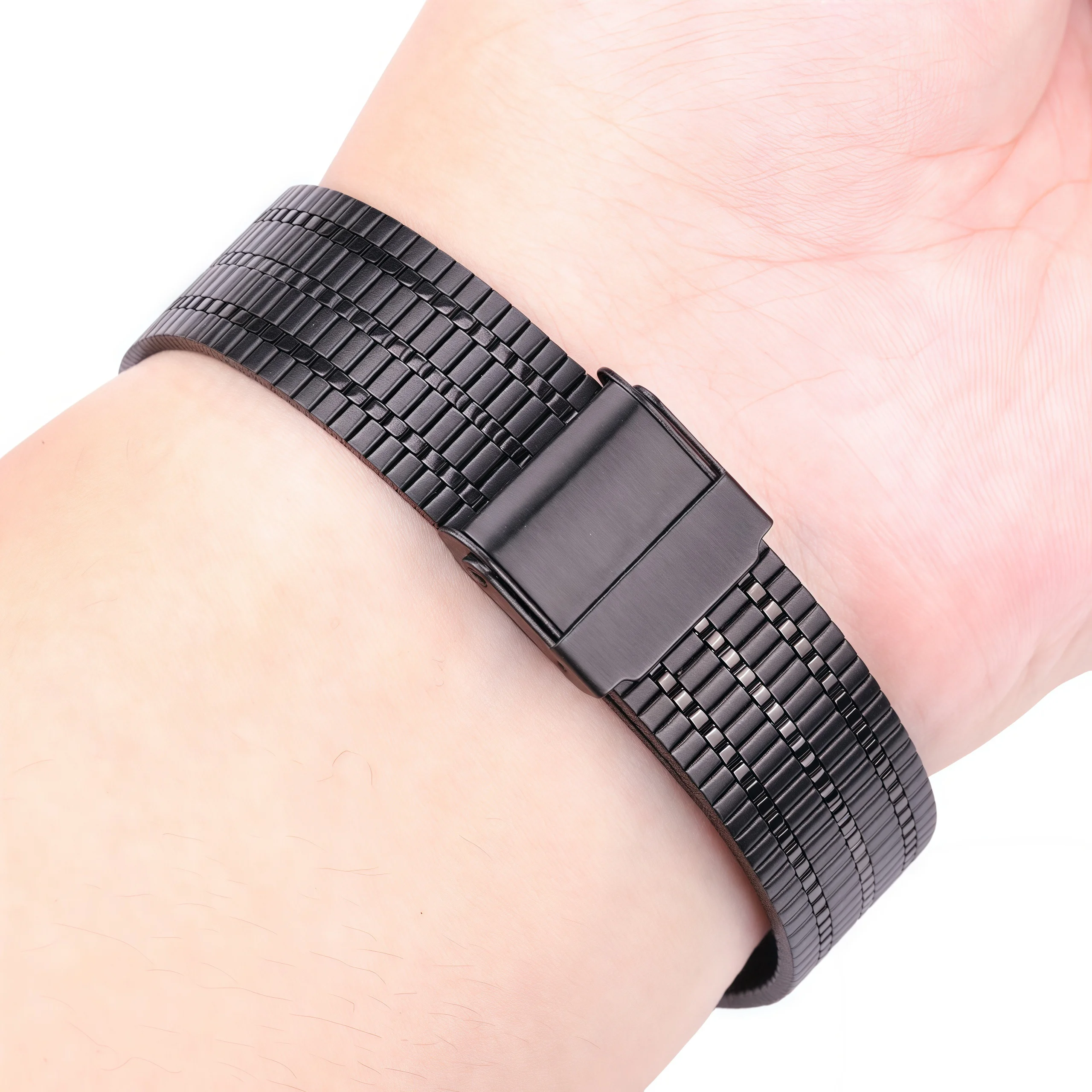 حزام ساعة من الستانلس ستيل سامسونج جالاكسي ، تحرير...