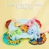 Frog Toy Fast-paced Ball Eating Game for Family Fun Nights Hungry Frog Toy for 4 Players Decompress with Little Jump Frog 3