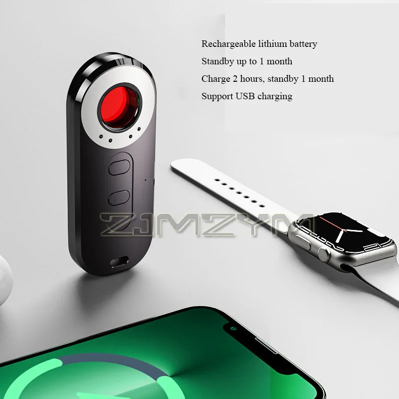 Hidden Camera Detector Prevent Monitoring Signal Camera Finder Portable Mini Lens Cameras Anti Spy Candid Pinhole Camara