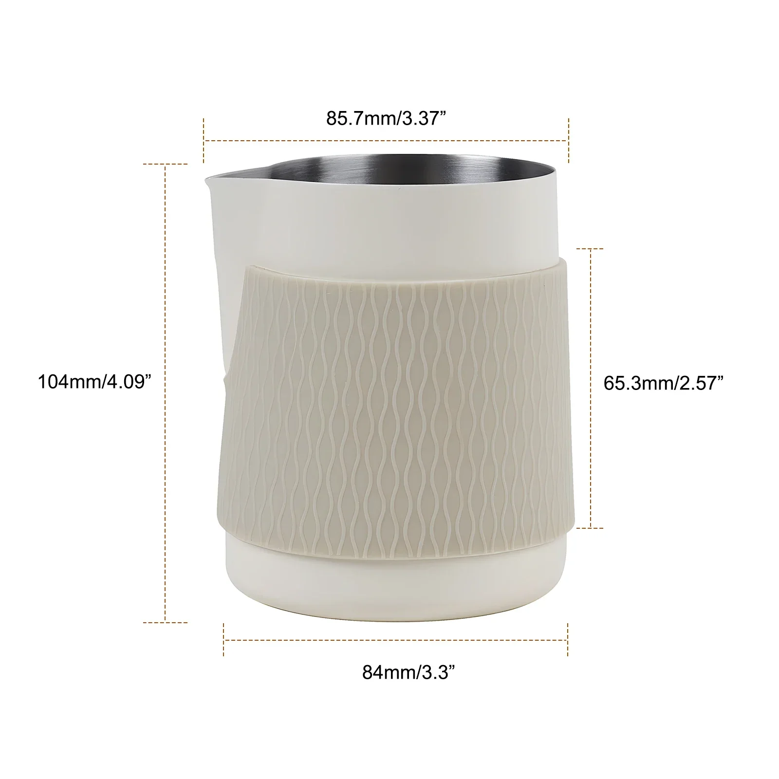 إبريق حليب ستانلس ستيل أدوات قهوة