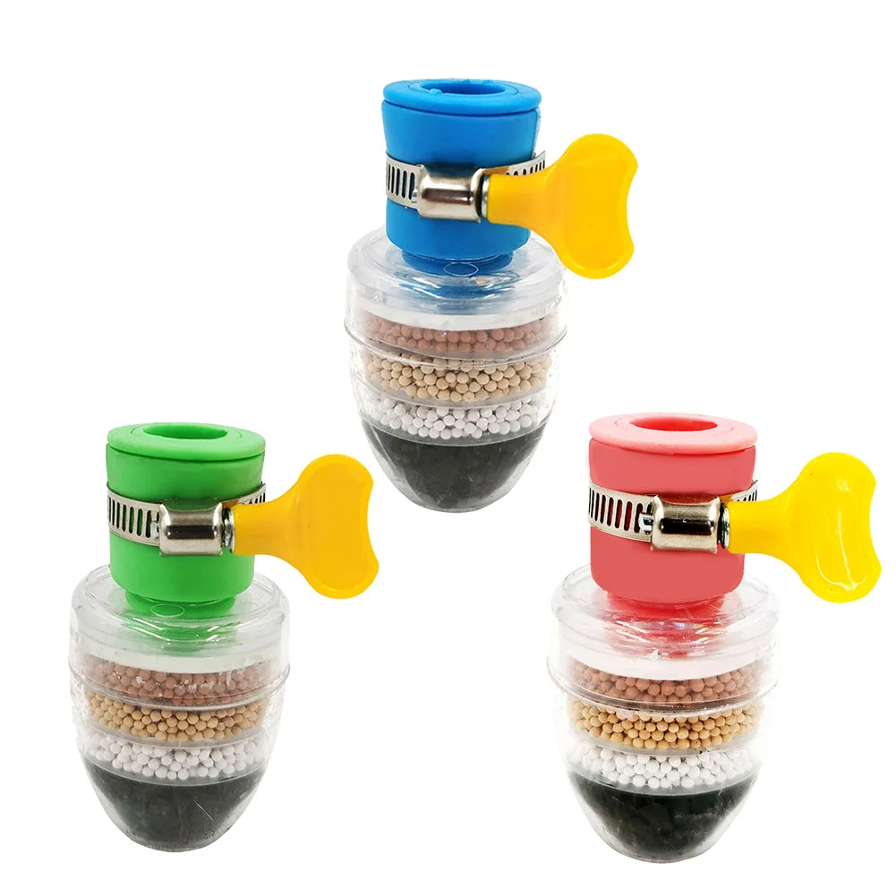 Multilayer Filter Kitchen Faucet Splashproof Water Saving Sprayer