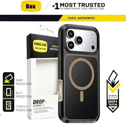 Magnetic Armor Military - Grade Shockproof Case with MagSafe Charging Capability - iPhone 15 Plus (Black 1)