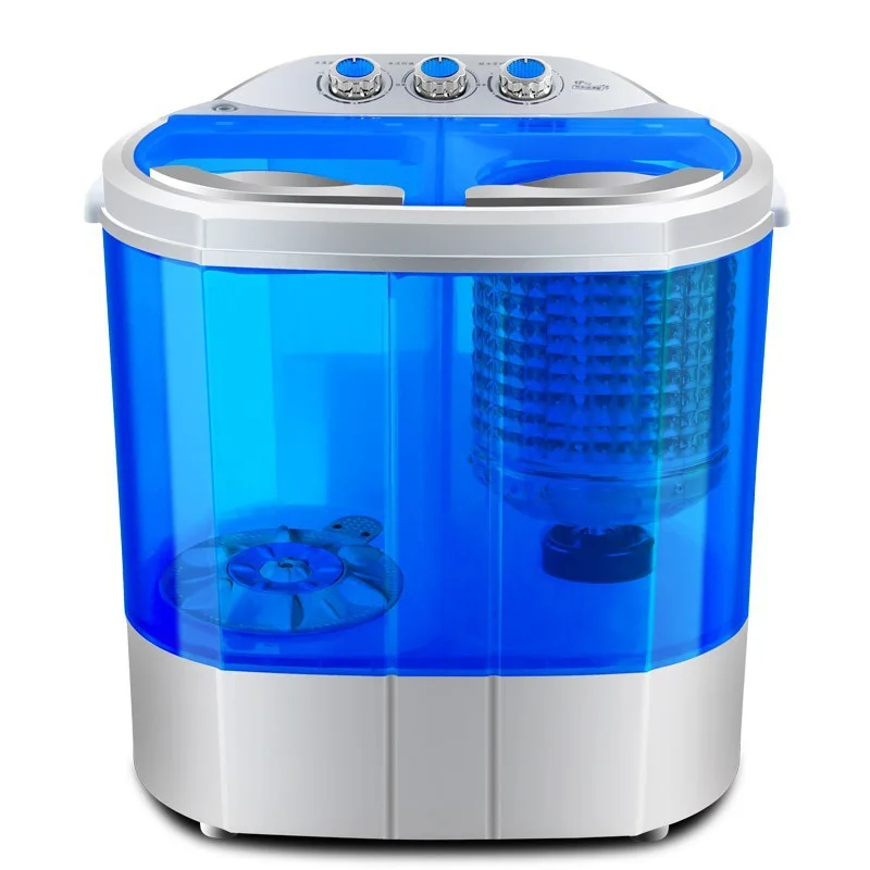 4kg Semi Automatic Twin Tub Washing Machine mini washing machine portable  washing machine - AliExpress