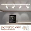 110-220V Rotatable Tracklights LED GU10 Replaceable Light Bulbs Modern Home Decor Hallway Exhibition Store Rail Spot Led Lights 1