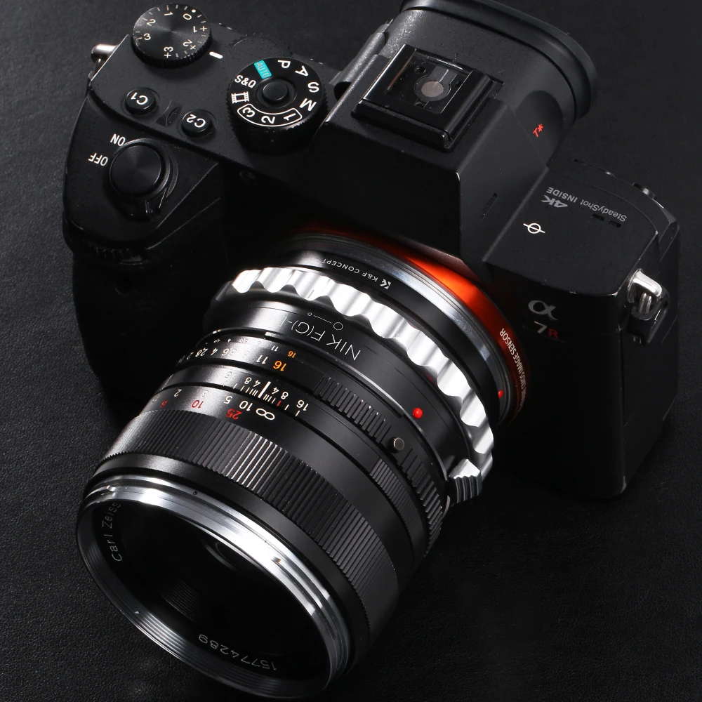 Sony E Lens, Adaptador de Montagem, Corpo