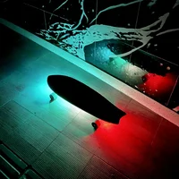 LED Car Touch Lights Rechargeable 7Colors Car Interior Dome Light Roof Ceiling Reading Lamps Trunk USB Direct Charging Mini Lamp 2