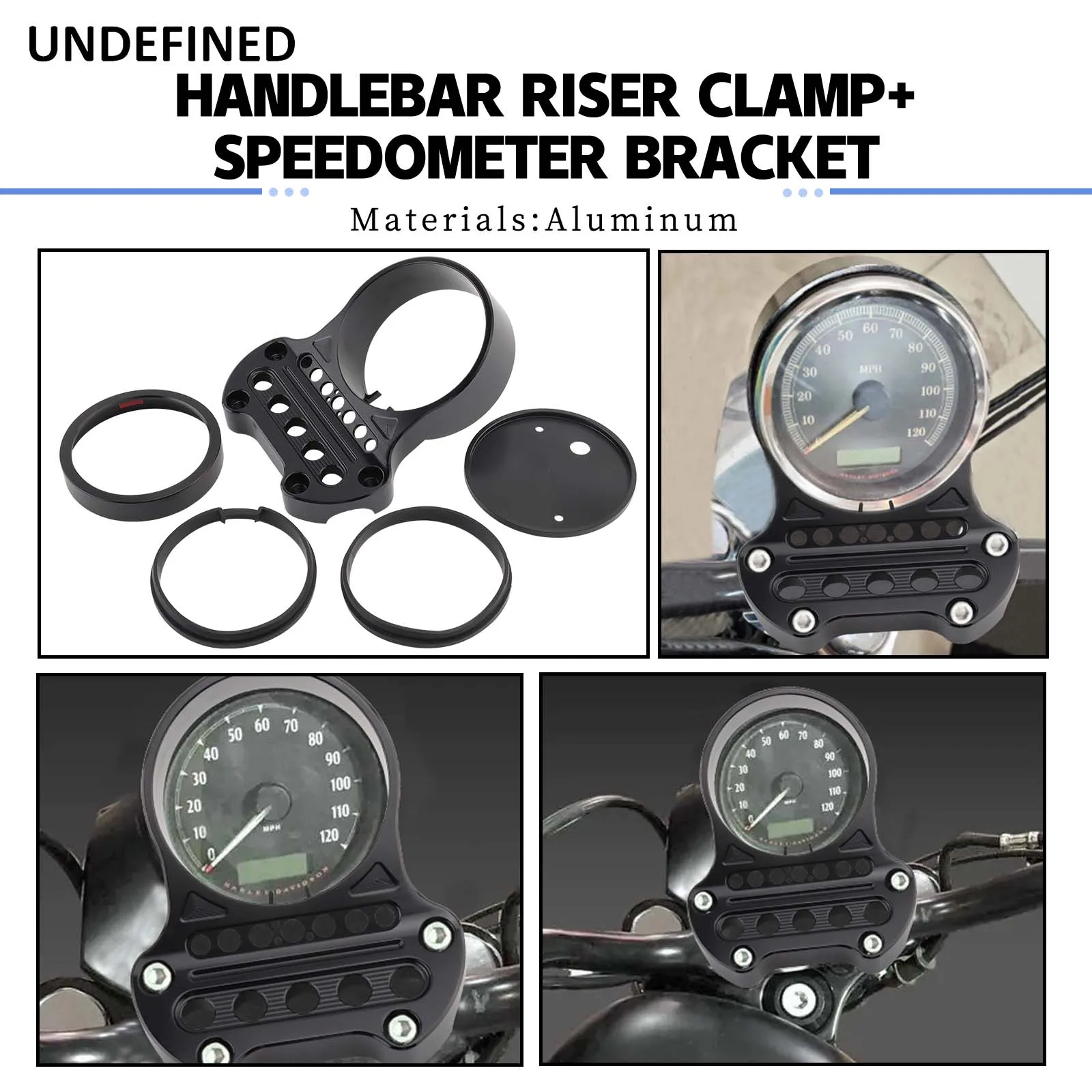 オートバイ用スピードメーターブラケット,ハンドルバー付きバイパス