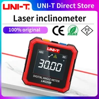 UNI-T LM320A LM320B Digital Inclinometer Electronic Angle Meter 4*90° Protractor Magnetic Laser Leveling Tool Angle Tester 1