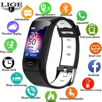 FOXBOX 2025 For All Smartphone Connections Smart Bracelet Fitness Sports Men Woman Band Couple Smartwatch Waterproof Watch LIGE