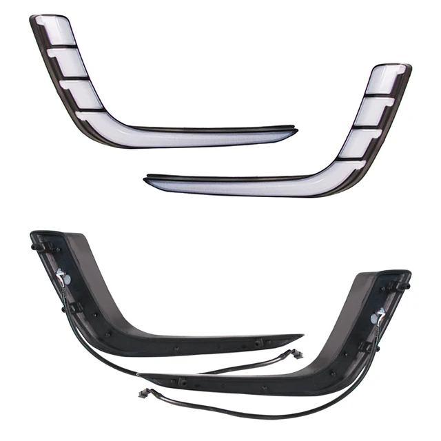 229599-fe1a84.jpg سيارة وامض 1 مجموعة سيارة LED DRL النهار تشغيل أضواء ل سوزوكي سويفت 2014 2015 2016 مع الأصفر إشارة دوران الضباب مصباح غطاء