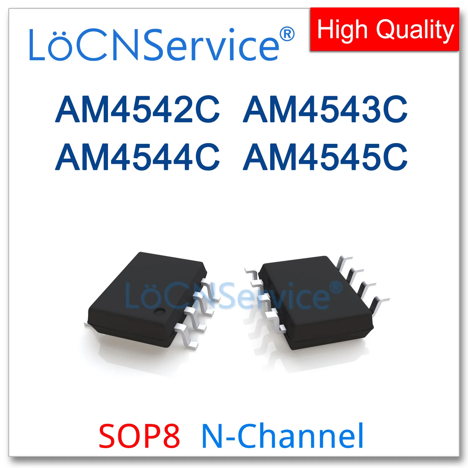 

LoCNService 50PCS 500PCS SOP8 AM4542C AM4543C AM4544C AM4545C 4542 4543 4544 4545 N-Channel High quality AM