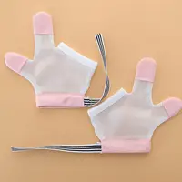 Finger Sucking Stop For Kids 1 Pair Adjustable Stop Thumb Sucking For Toddlers And Babies Adjustable Breathable Thumb Sucker 2