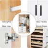 Armoire Wardrobe Closet, with Doors and Drawers, Bedroom Armories with a Big Storage Cabinet and Mirror Children's Wardrobes 4