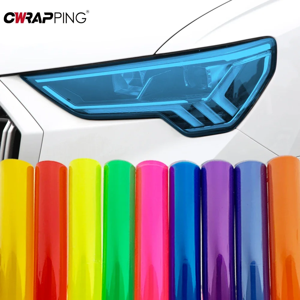 Gloss Black Smoke PVC Tint Film 1