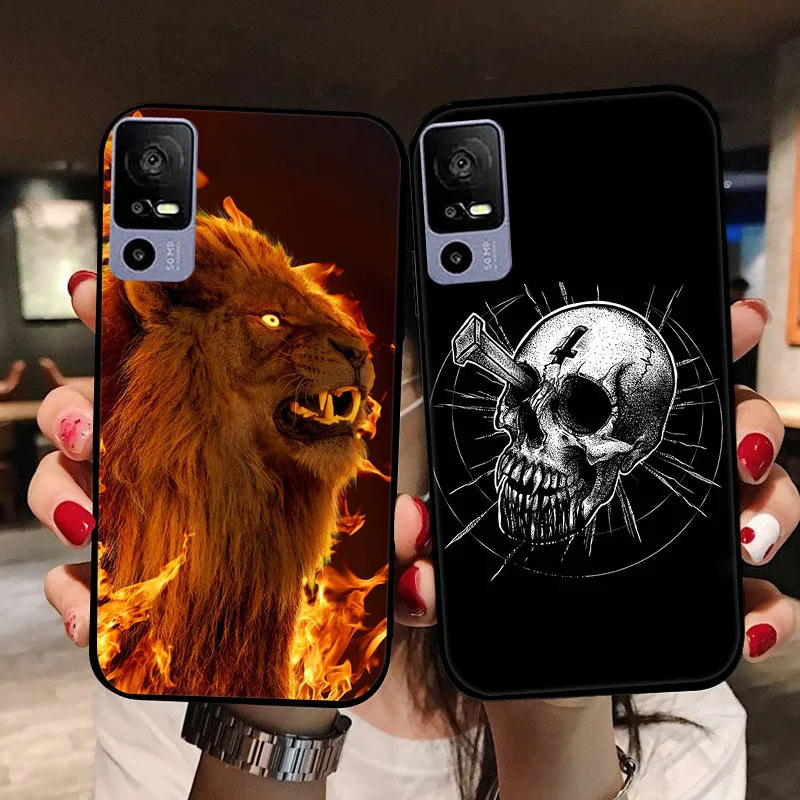Stylish Black Silicone Phone Cover – Lovely Soft TPU Bumper Case