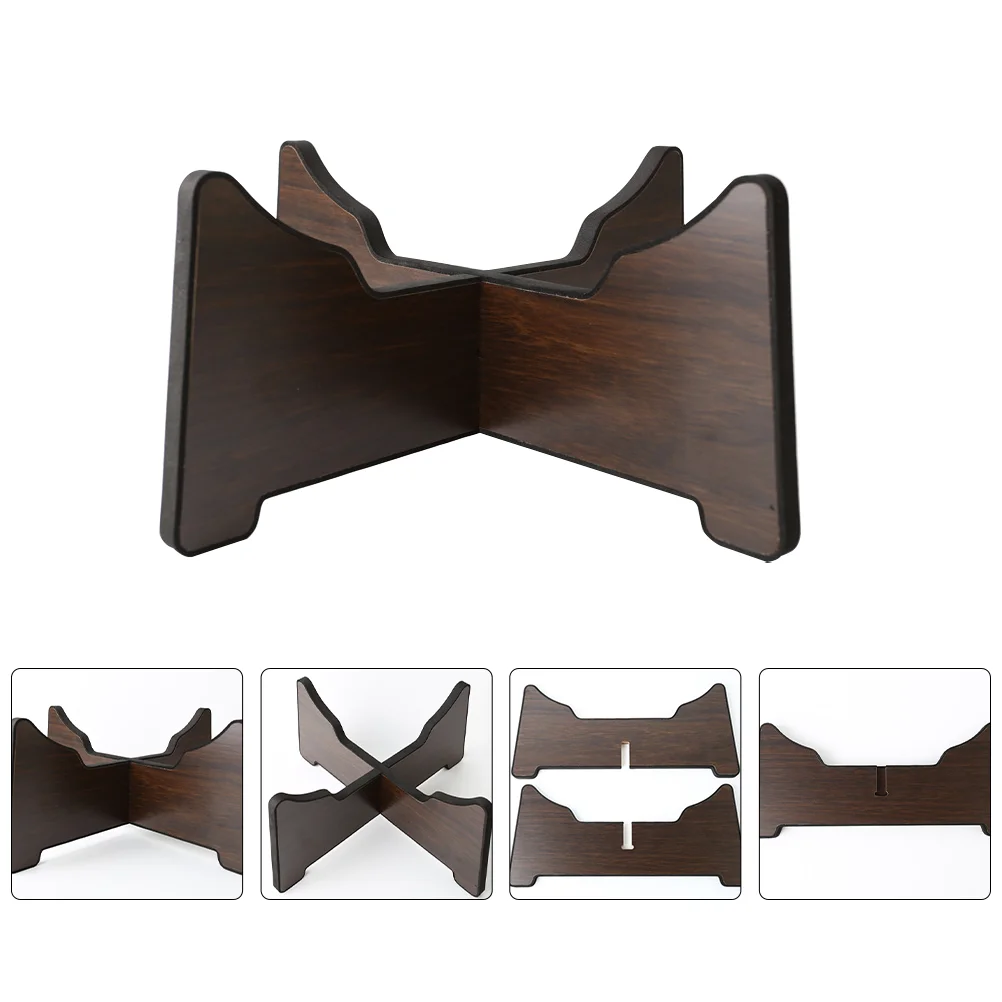 

Drum Tongue Wood Stand Bracket Holder Display Rack Floor Bracketa Structure Snare Detachable Handpan Wooden Tripod Tank