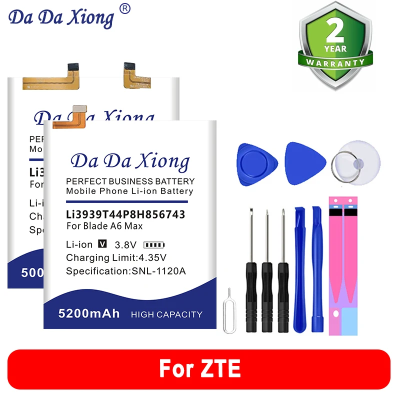 Muslimnuova Batteria Per Zte Axon Blade Ufi Z N1 V2 M2 A3 A6 Z7 Z18 A30 30 31 C2016 Q505T Mf970 Ultra Lte Max Mini