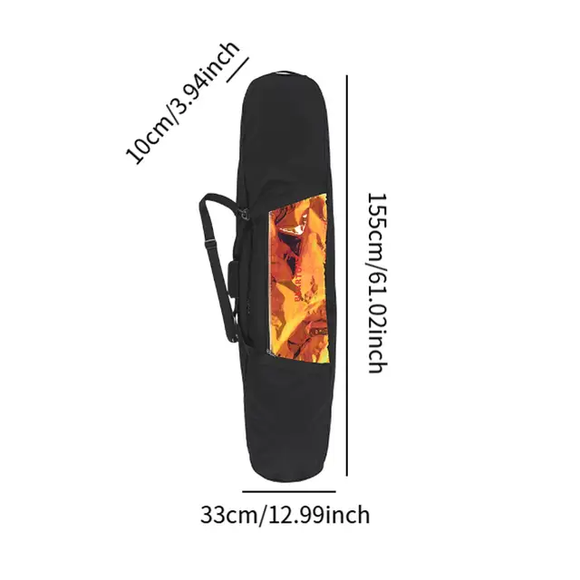 Borsa Per Skateboard E Longboard - Impermeabile In Oxford 600D, Trasporto Comodo, Fino A 46 Pollici - Foto 9