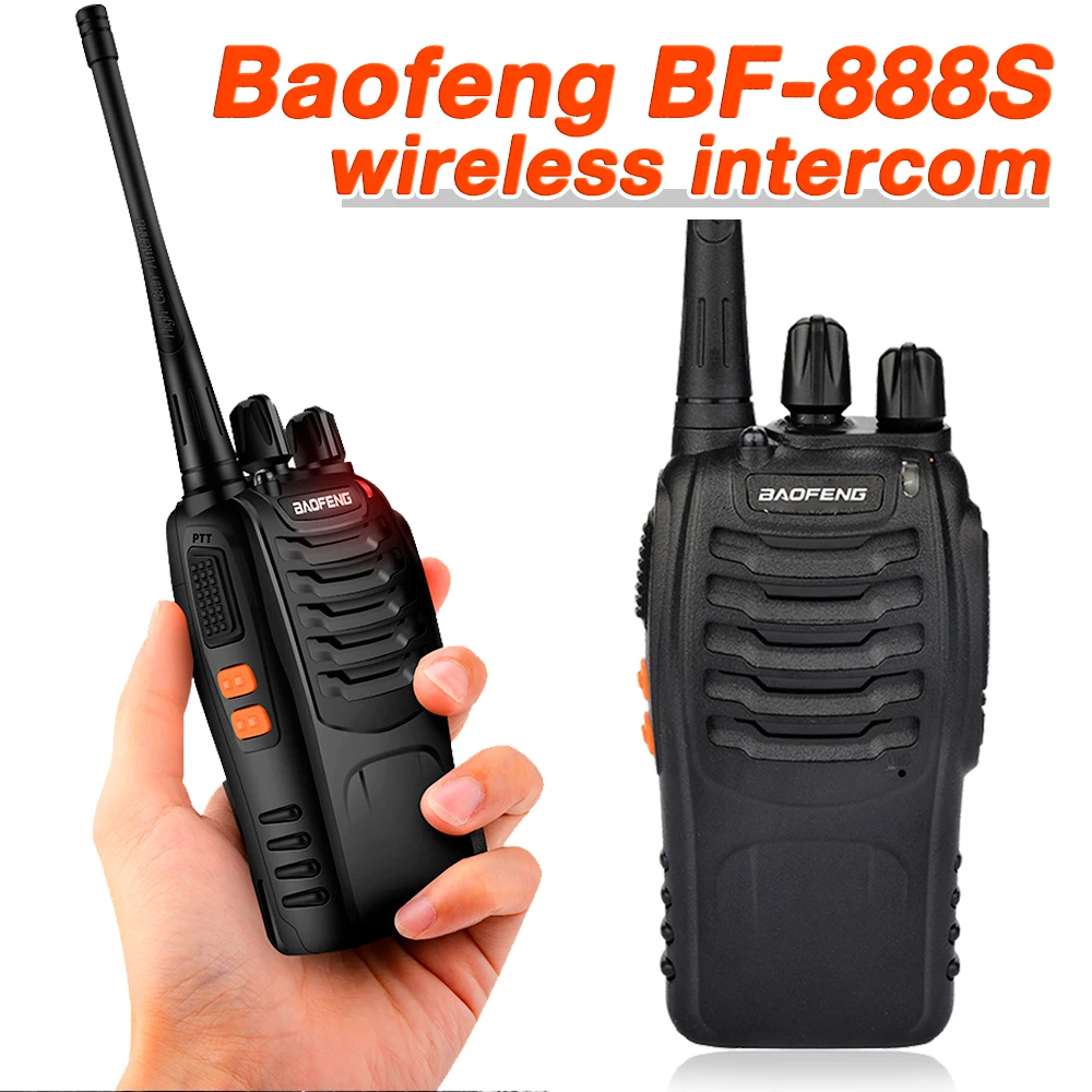 Портативная рация Baofeng, портативная рация большой мощности BF888s для охоты