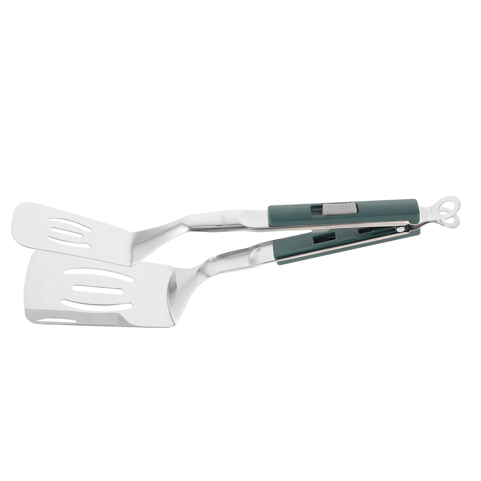 

Gadget Frying Spatula Clip Tong Fish Cooking Stainless Steel Steak Clamp