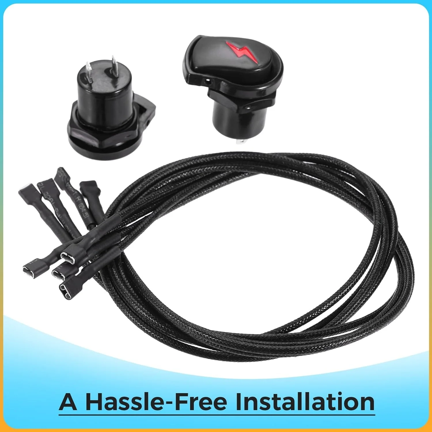 Electronic Grill Ignition System 2pcs Pushing Button Switch For Char-Broil